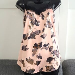 Lace trimmed camisole